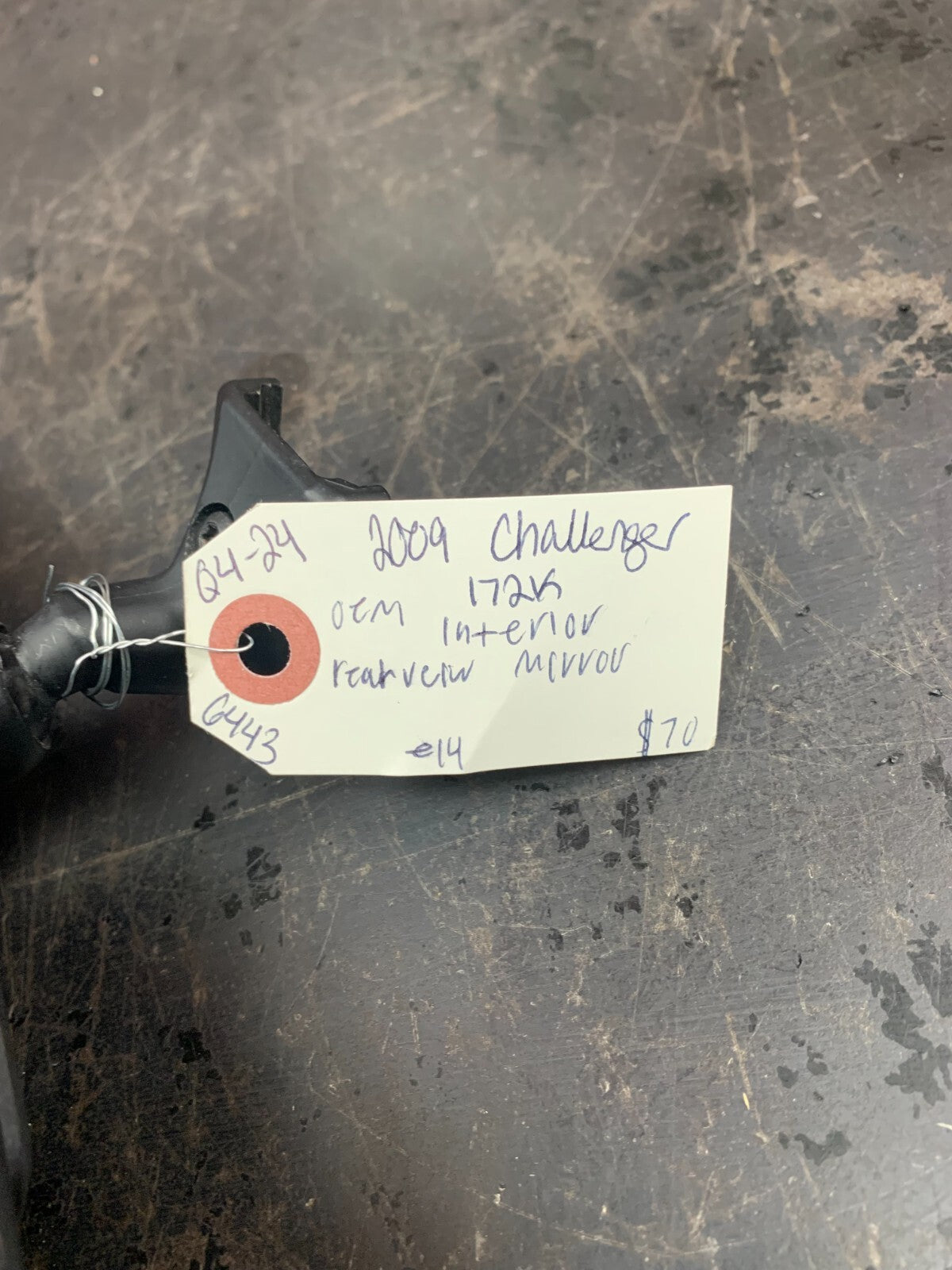 2008-2011 Dodge Jeep Chrysler OEM Interior Rear View Mirror Assembly 68020439AB