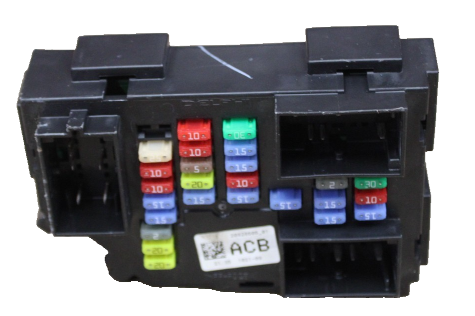 08-11 Escalade Tahoe Yukon Instrument Panel Upper Fusebox Fuse Box 20828606 01