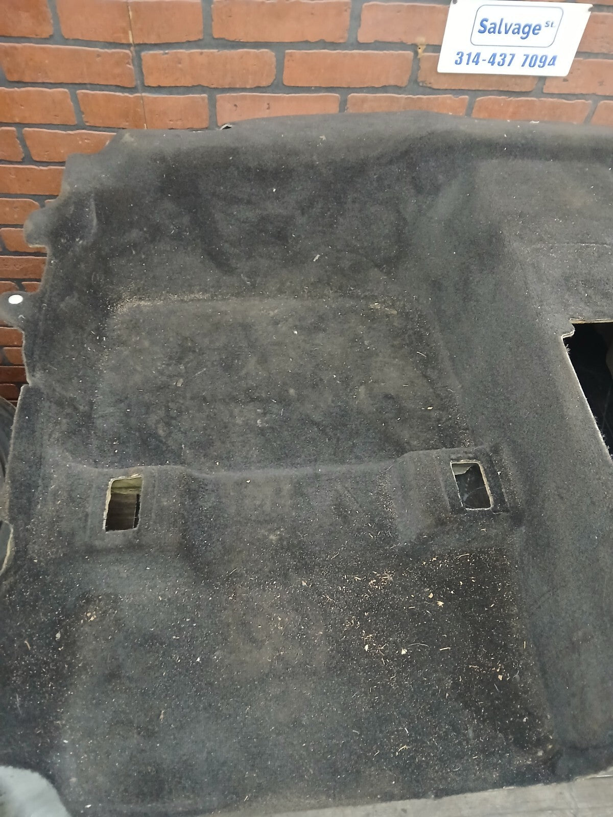 2011-2023 Dodge Charger Rear 2nd Row Interior Floor Carpet Liner Black