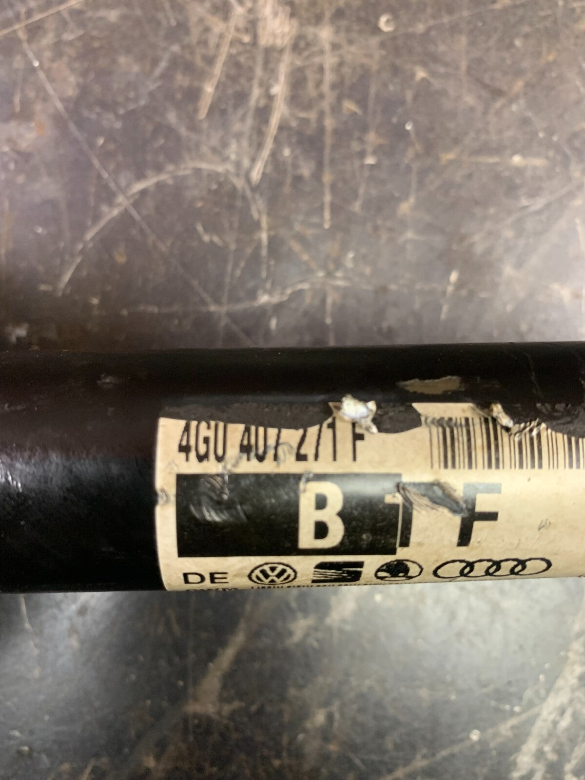 2011-2018 Audi OEM Front Suspension CV Axle Half Shaft Assembly 4G0 407 271 F