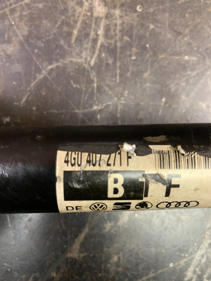 2011-2018 Audi OEM Front Suspension CV Axle Half Shaft Assembly 4G0 407 271 F