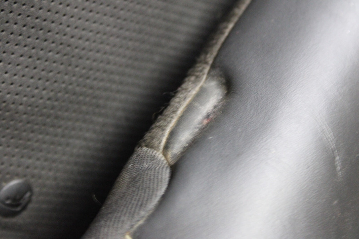 2008-2014 DODGE CHALLENGER SRT8 COMPLETE INTERIOR SEAT SET BLACK LEATHER SUEDE