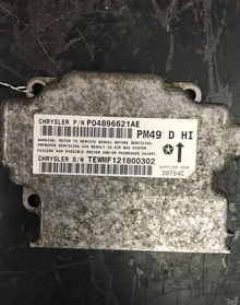 2008-2009 Dodge Caliber Mopar Occupant Restraint Control Module 04896621AD