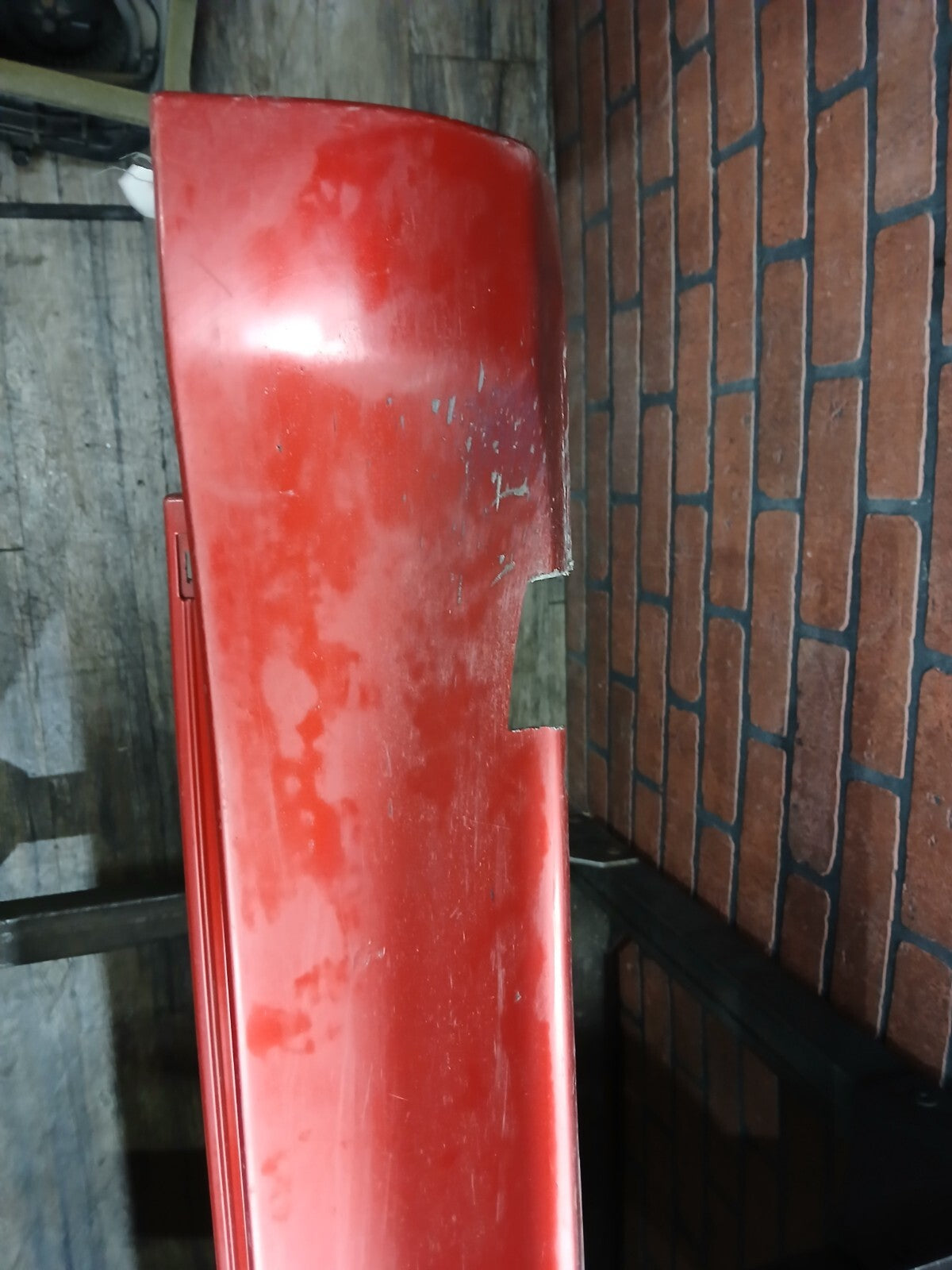 2008 Dodge Charger Driver LH Side Skirt Rocker Panel Molding Red Damaged