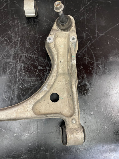 06-10 PONTIAC SOLSTICE FRONT LEFT LOWER & UPPER CONTROL ARM SET OEM 119K MILES