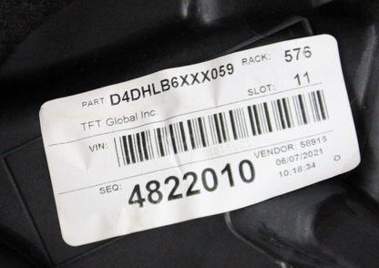 11-23 Dodge Charger Hellcat Widebody SRT Scat Pack OEM Rear Passenger Side Door