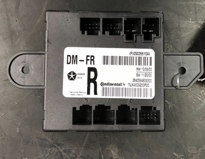11-14 Chrysler Dodge Ram Jeep Front Passenger RH Door Control Module 05026610AI