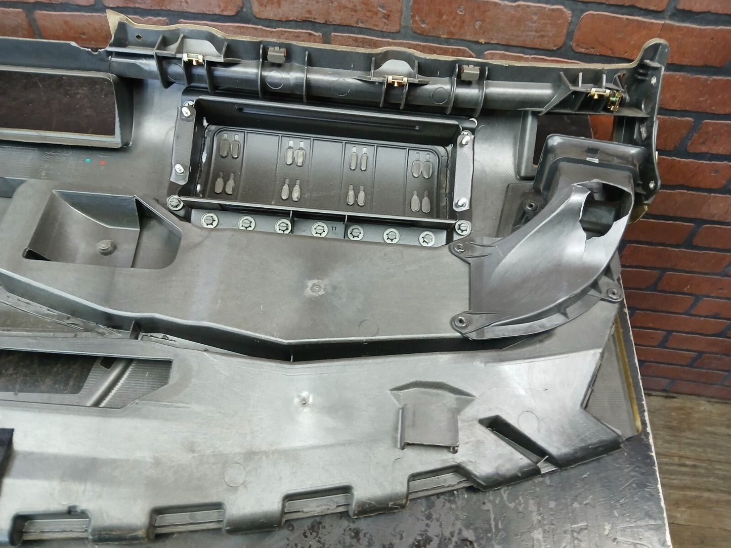 2004-2008 Audi A4 S4 Black Dashboard Dash Panel Upper Trim 8e1 857 033a Damage