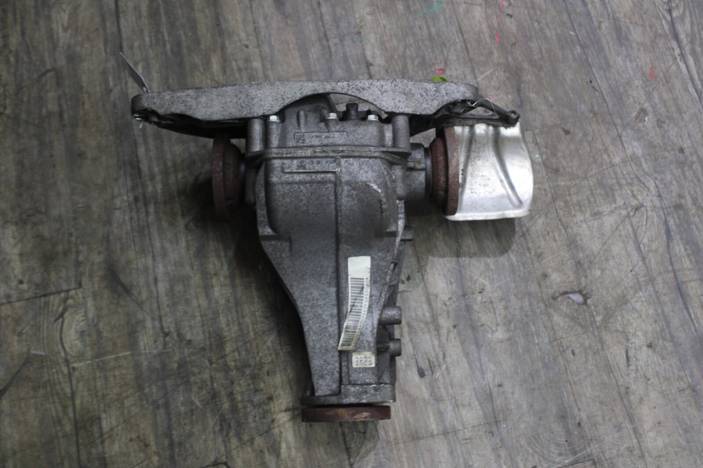12-18 AUDI S7 REAR AXLE DIFFERENTIAL CARRIER W/ BRACKET OEM 8k0 599 287 J