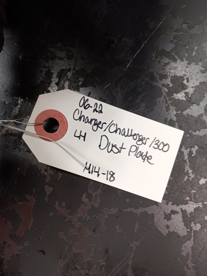 2006-2022 Charger/Challenger/300 Rear Driver LH Side Spindle Dust Plate