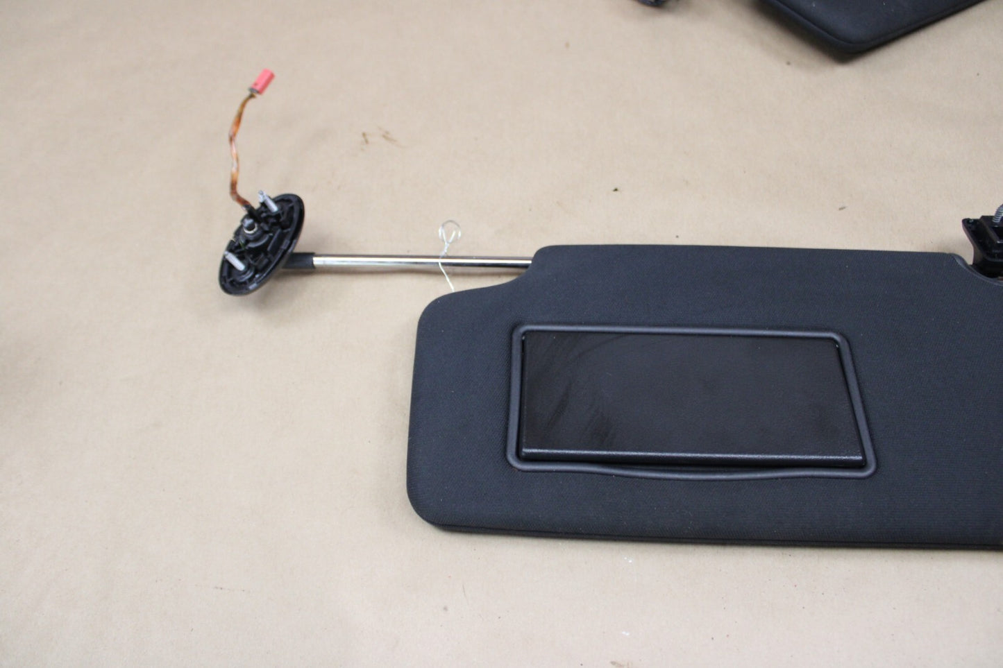 2015–2023 DODGE CHARGER SCAT PACK BLACK SUN VISOR SET LEFT & RIGHT OEM