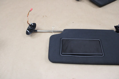 2015–2023 DODGE CHARGER SCAT PACK BLACK SUN VISOR SET LEFT & RIGHT OEM