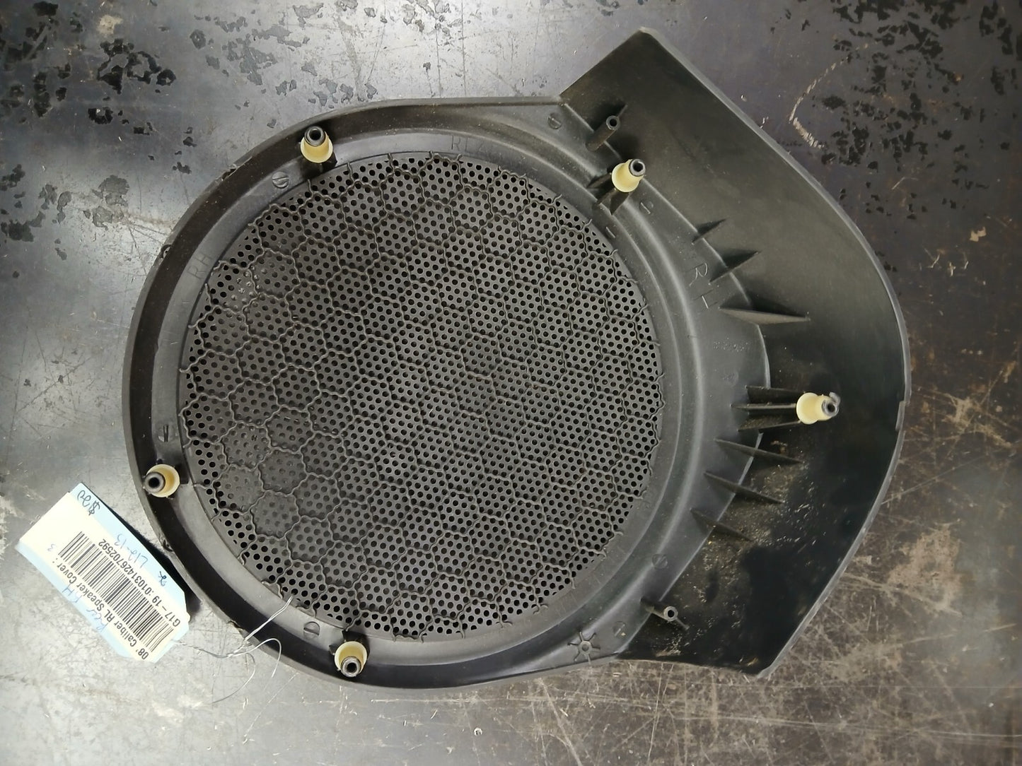 08-2012 Dodge Caliber Rear Passenger RH Side Speaker Cover ah42trmaa