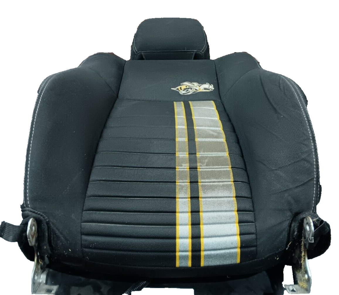 2012-2014 Dodge Charger SRT8 Super Bee OEM Cloth Driver Seat Back & Headrest