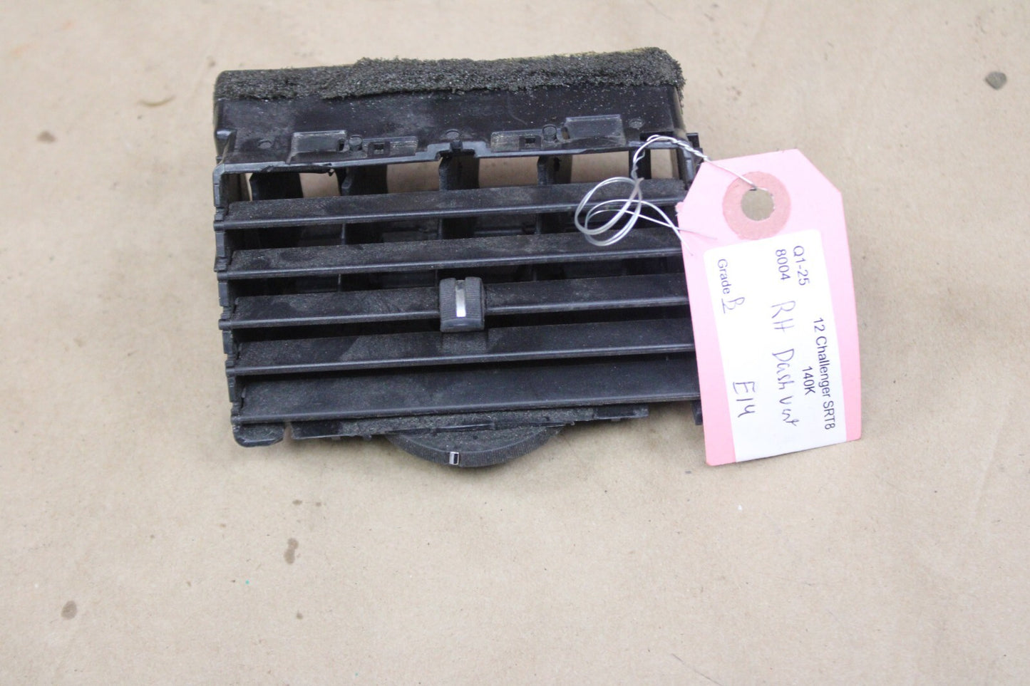 2008-2014 CHALLENGER Passenger Side Outer Dash Bezel AC A/C Air Vent OEM
