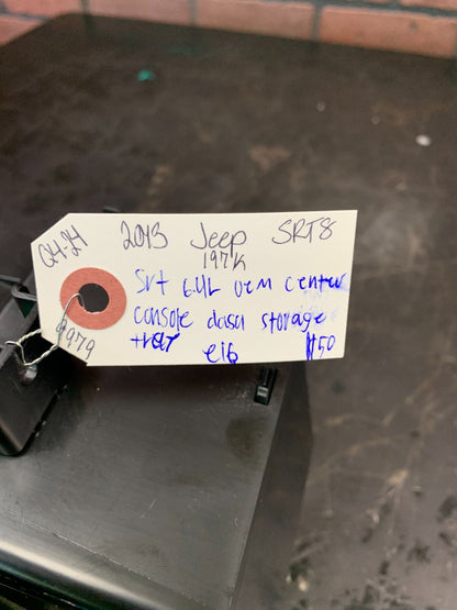 2011-2013 JEEP GRAND CHEROKEE SRT 6.4L OEM CENTER CONSOLE DASH STORAGE PIN TRAY