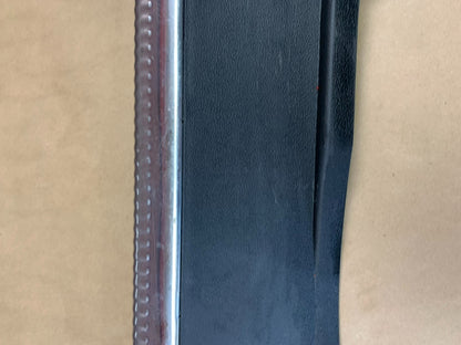 12-18 Audi A7 Lift-Gate Trunk Scuff Trim Plate Black Genuine OEM 4G8863471A4PK