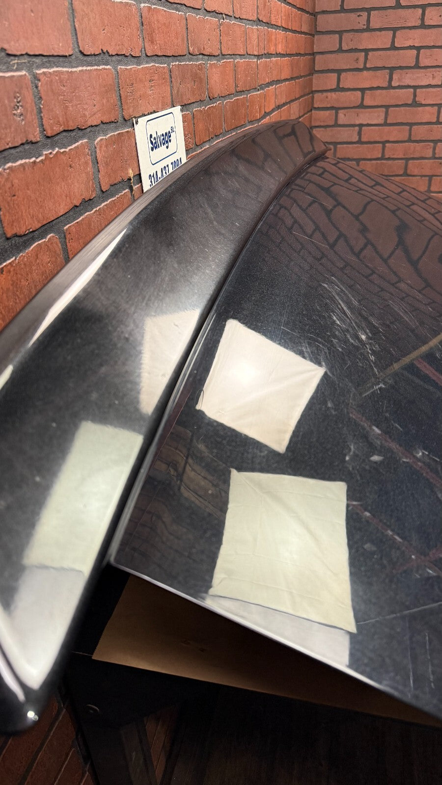 2008-2014 Dodge Challenger SRT8 Trunk Lid Decklid Spoiler OEM PXT Phantom Black