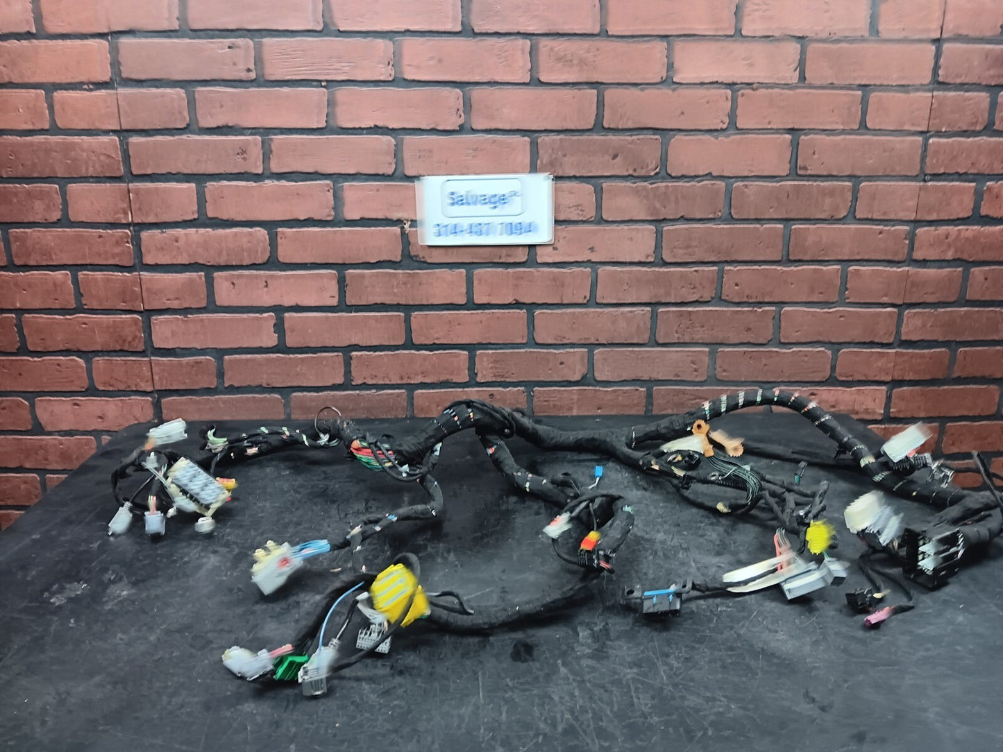 2012 Dodge Challenger Dash Instrument Panel Wiring Wire Harness 05035303AC