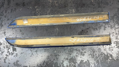 2003-2005 Dodge Neon SRT-4 Rear L+R Lower Door Trim Molding Applique Pair Blue