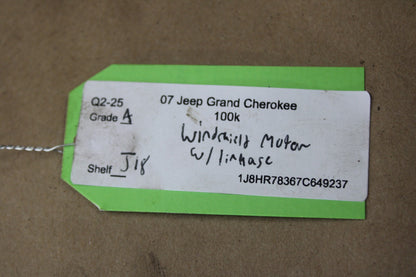 05-07 Jeep Grand Cherokee Windshield Wiper Motor Linkage Assembly 55156313AB