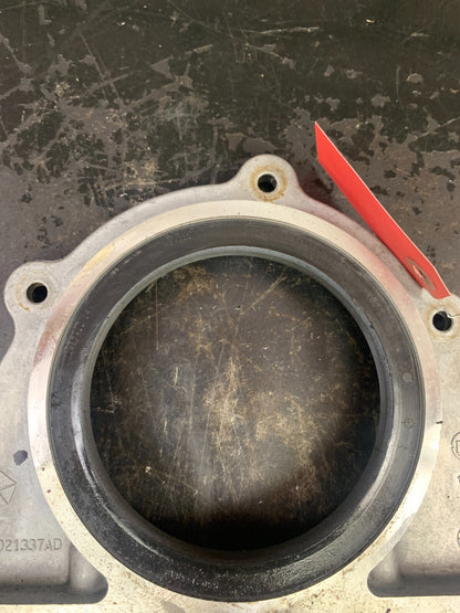 11-18 DODGE RAM 1500 5.7L GAS ENGINE CRANKSHAFT REAR OIL SEAL RETAINER OEM