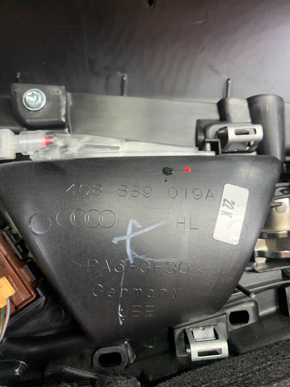 2012-2018 Audi A7/S7/RS7 Rear Interior Driver LH Side Door Panel OEM 4G8-867-305