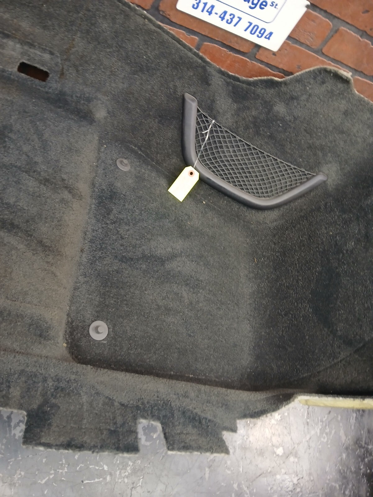 2011-2018 Audi A8 Front Passenger RH Side Interior Floor Carpet 4H1 863 710 B