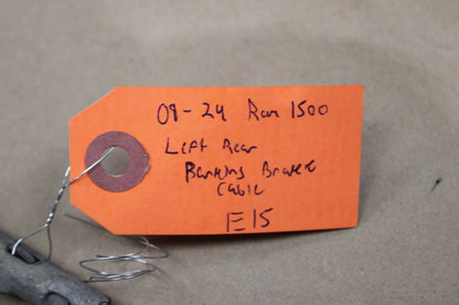 2009-2024 RAM 1500 REAR DRIVER LH SIDE PARK PARKING BRAKE CABLE OEM 106 IN
