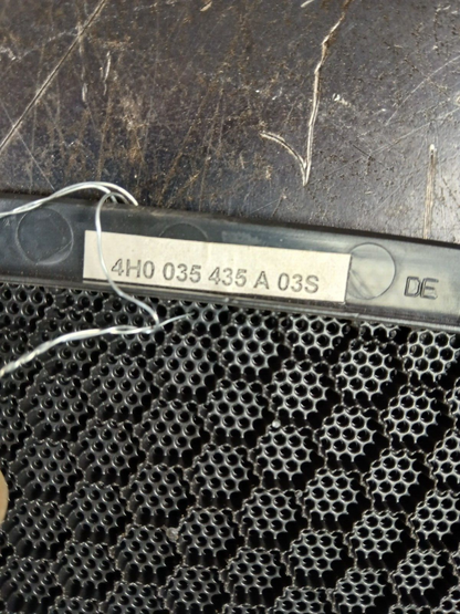 11-18 Audi A8 Quattro S8 Rear Deck Center Speaker Cover Grille 4h0 035 435 a 03s
