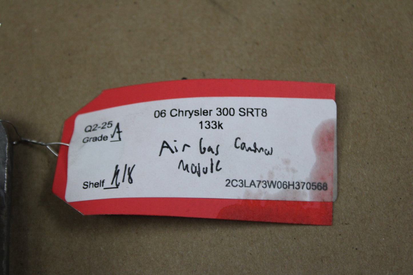 2006-2007 Chrysler 300 SRT8 Occupant Restraint Control SRS Module 04896372AA