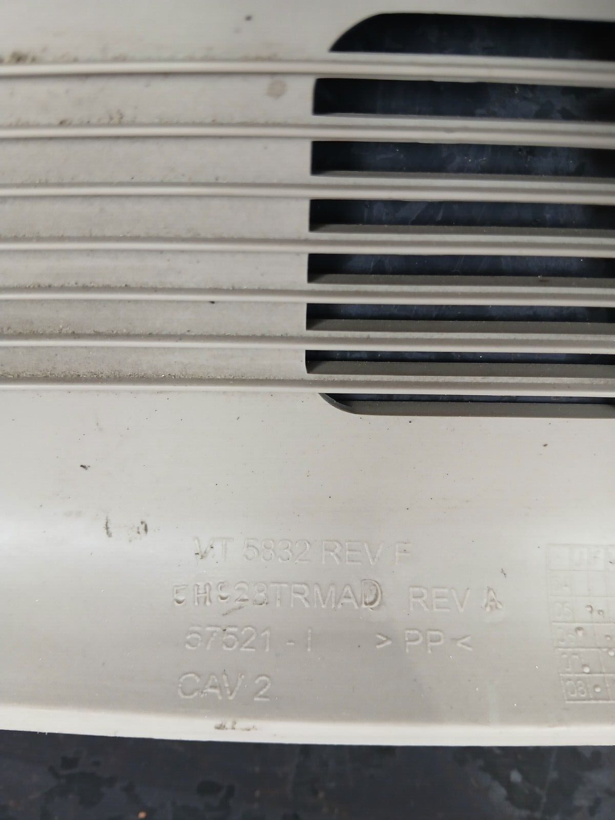 2005-2010 Jeep Grand Cherokee Rear Trunk Trim Panel
