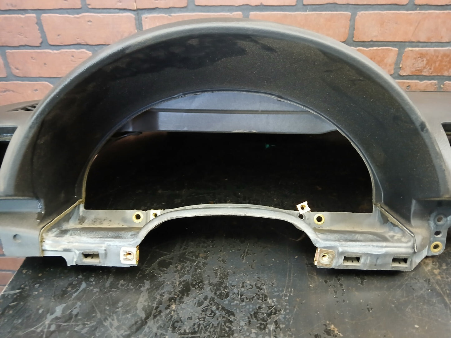 2004-2008 Audi A4 S4 Black Dashboard Dash Panel Upper Trim 8e1 857 033a Damage