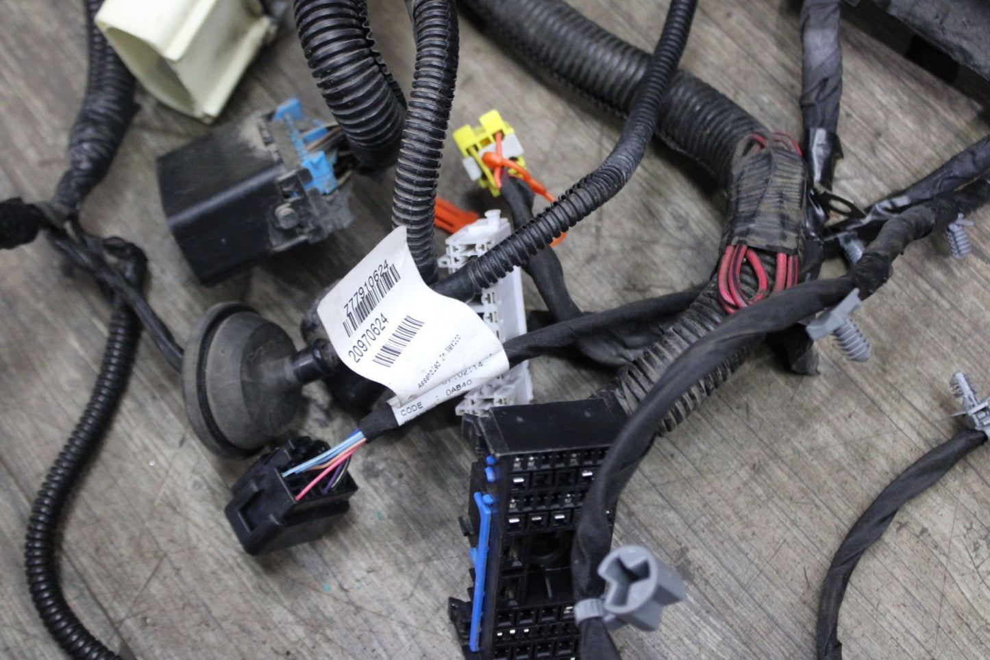 2011 Cadillac Escalade 6.2L Instrument Panel Dash Wiring Harness OEM 20953910