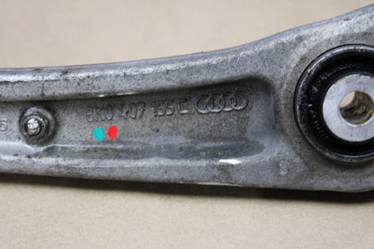 2011-18 AUDI S7 FRONT LEFT DRIVER SIDE FORWARD LOWER CONTROL ARM OEM 8k0407155c
