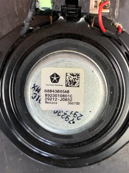 12-22 Dodge Challenger SRT Front And Rear Audio Speakers Set Mopar OEM