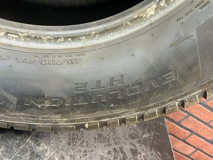 P265/70R17 Cooper Evolution HT2 115 S Used 8/32nds
