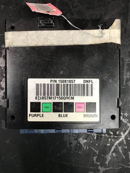 2002 GMC/Escalade/Chevrolet Body Control Module BCM 15081857