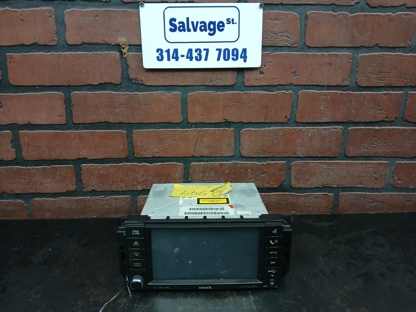 2008-2010 Jeep Dodge Chrysler Navigation Radio CORE PARTS ONLY 05064401ai