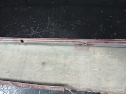 2008 Dodge Charger Driver LH Side Skirt Rocker Panel Molding Red Damaged