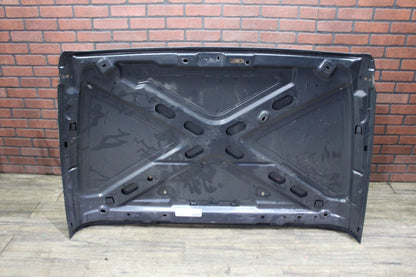 08-18 Jeep Wrangler Rubicon Front Flat Center Hood Panel Assembly Anchor Gray