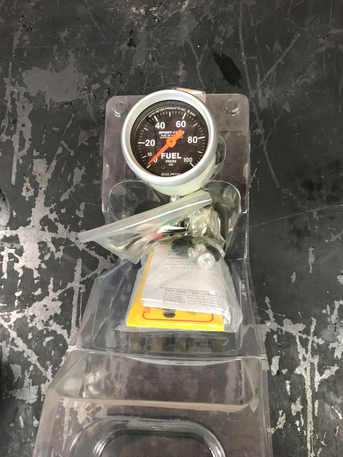 2" Mechanical Fuel Pressure Gauge 0-15 psi 3411