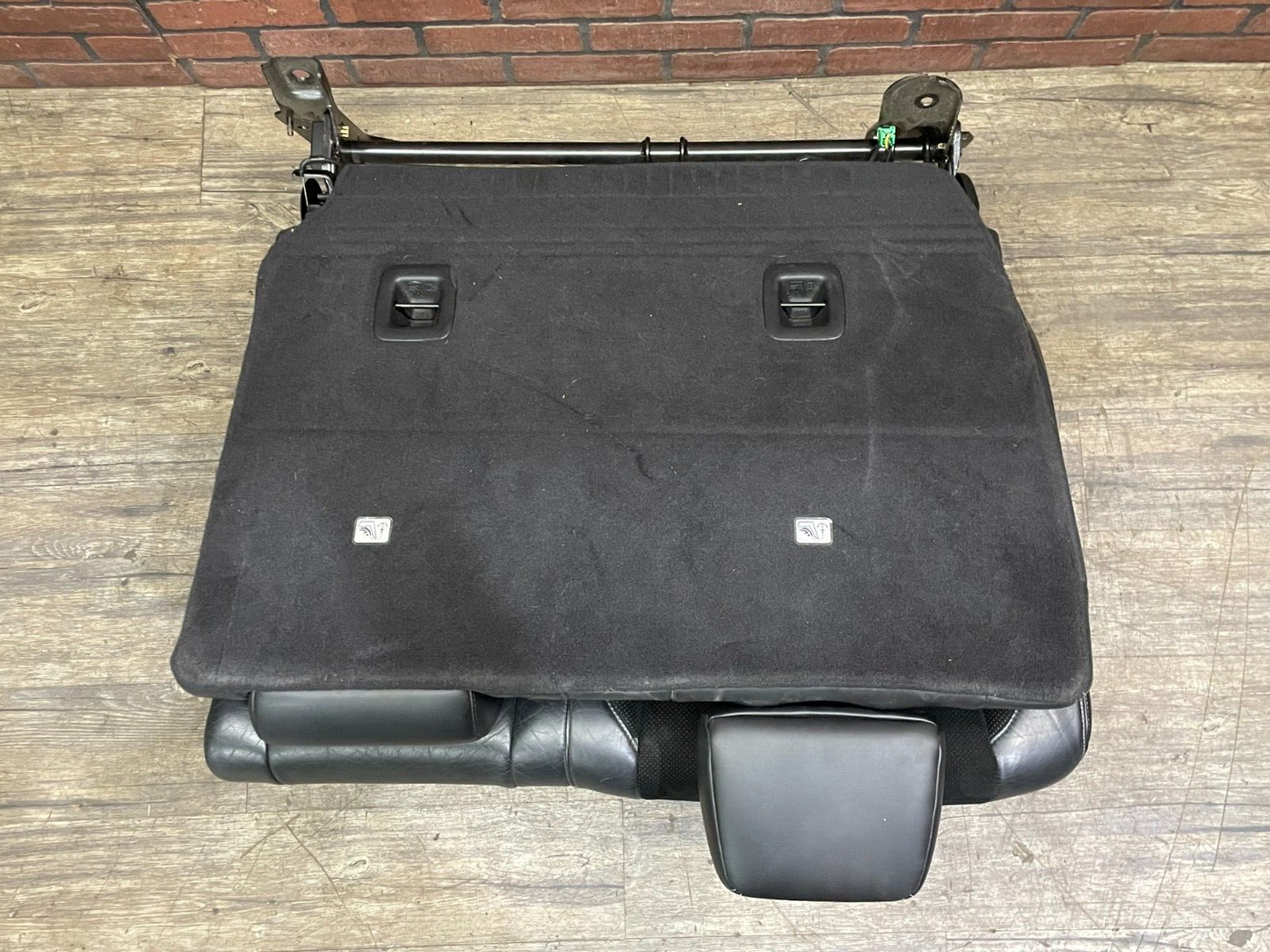 2011-2013 Jeep Grand Cherokee SRT8 Left Rear Seat Assembly Heated Black Suede
