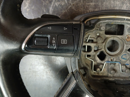 2011-2018 Audi A8 Quattro S8 Steering Wheel w/ Control Button 4h0 419 091 ac