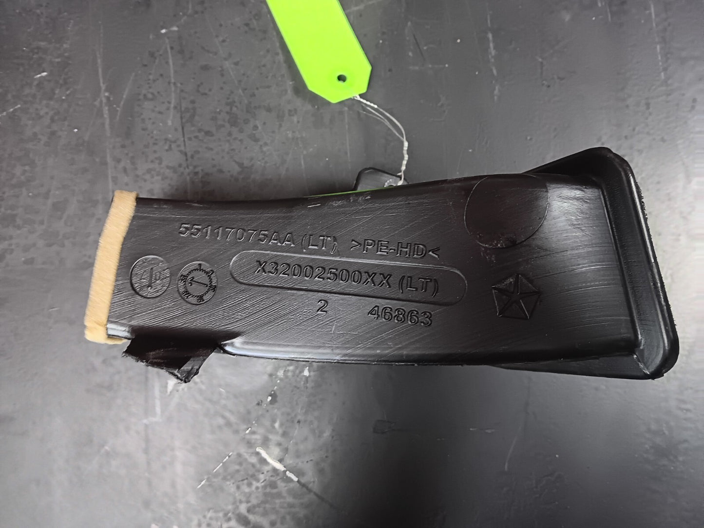 2008 Jeep Grand Cherokee Driver LH Instrument Panel Dash Vent Duct 55117075aa