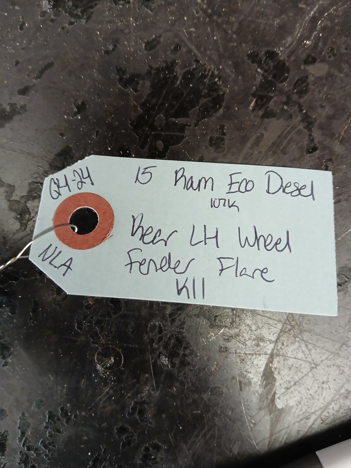 2015 Ram 1500 Rear Driver LH Side Wheel Arch Fender Flare 1td45trmab