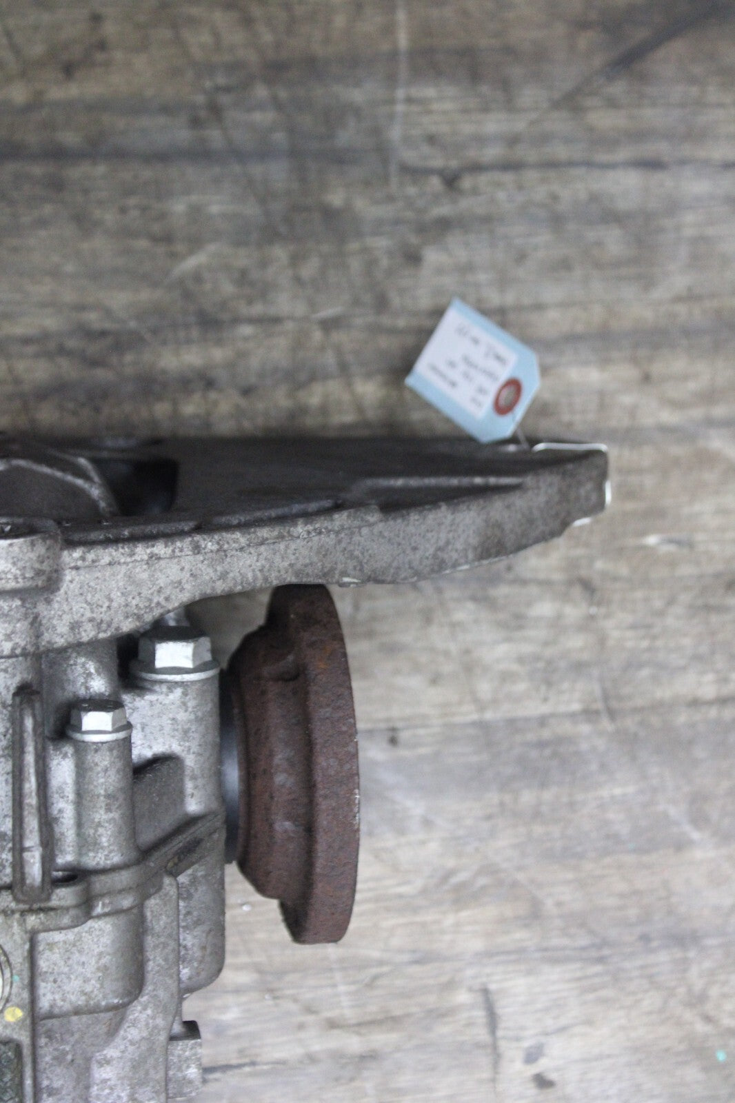 12-18 AUDI S7 REAR AXLE DIFFERENTIAL CARRIER W/ BRACKET OEM 8k0 599 287 J