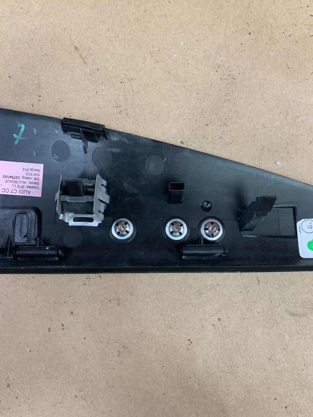 12-18 Audi A7 Dash Instrument Panel RH Passenger Side Trim Panel OEM 4G8853190C