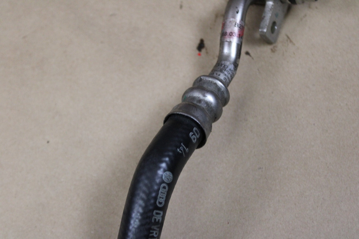 2012-2018 Audi S6/S7/S8 Transmission Trans Oil Pressure Feed Line Hose Set Pair