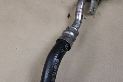 2012-2018 Audi S6/S7/S8 Transmission Trans Oil Pressure Feed Line Hose Set Pair